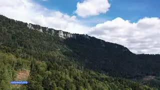 Montée au Col de l'Aiguillon. Panorama 360 avec Mavic Pro 2.