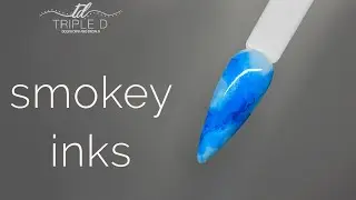 Smokey Inks | Using Alcohol Inks with Dip Powder or Gel | Triple D