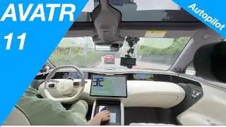 AVATR11--allegedly the best autopilot system in China|The latest version|AVATR11|TESLA|FSD