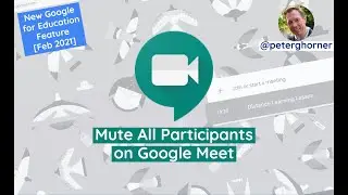 Take Control of Your Meetings: Mute All on Google Meet