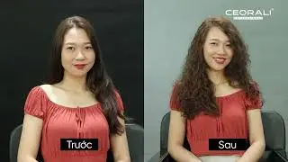 HƯỚNG DẪN UỐN TÓC HIPPIE VỚI KEM UỐN TOÀN NĂNG CEORALI ENZYME TRÊN NỀN TÓC TRUNG BÌNH - YẾU