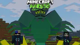 7 TAILS Tailed Beast CAPTURED by Akatsuki in Naruto Minecraft