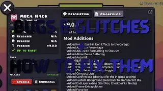 Megahack v9.00 bugs/glitches & how to fix them