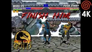 Mortal Kombat Gold (4K / 2160p / 60fps) | Redream Emulator (Premium) on PC | Sega Dreamcast
