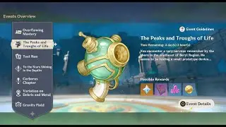 The Peaks and Troughs of Life Event Fontaine | Genshin Impact ver 4.1