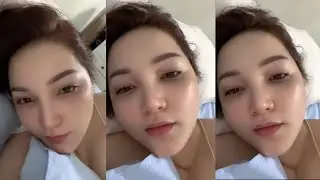 Desahan manja ka Sarah sebangun tidur bikin halu😍🤩