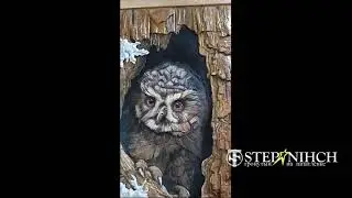 Совушка в дупле