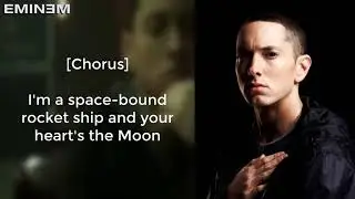 Eminem - Space Bound (Lyrics On Screen)