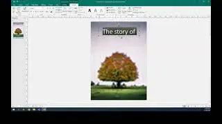 Microsoft publisher 2016 tutorial: Design a cover page from Template