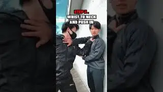 Self Defense To Escape A Wall Choke｜Nijushiho Bunkai