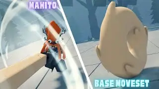 Mahito Base Moveset - Showcase | Sorcerer Battlegrounds