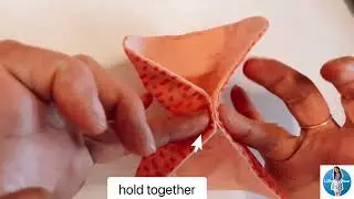 Origami Tote Bag - Folding fabric - LilRockyWear🪡 FREE FOLLOW ALONG Pili Pala 🦋