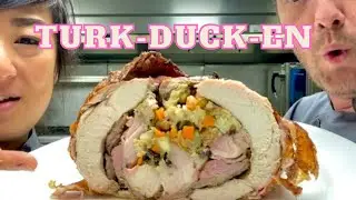 Turducken Recipe Part 1 | Deboning Turkey and a duck