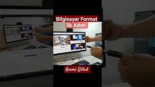 Format Atmak için ilk işlemler