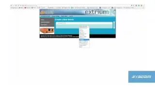 Interfaz Web en Extrium DT42