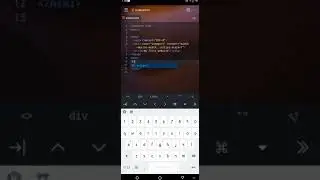 Make your first website using phone