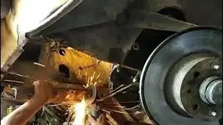 Replacing the front side member, VAZ 21013