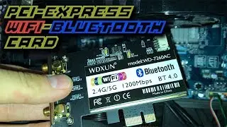 How to Install PCI-Exp Wi-Fi and Bluetooth Card on Desktop PC?