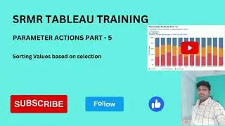 How to use parameter actions in Tableau to sort values based on selection