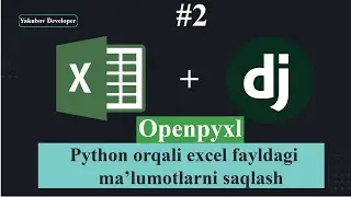 Save data to excel file In Python. Django + OpenPyXl
