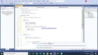 C# Beginner Tutorial : Constructors