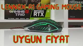 LENNOX A1 GAMING MOUSE İNCELEME - KUTU AÇILIMI UYGUN FİYAT