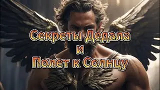 Дедал и Икар: Гениальность и Гибель #икар #мифы #история #midjourney