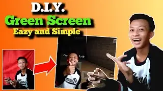 Paano Gumawa ng Sariling Green Screen | DIY GREEN SCREEN 2022 |