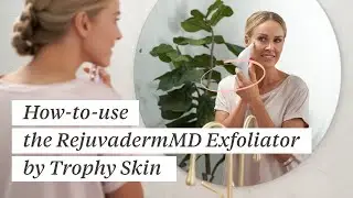 How-to-Use the RejuvadermMD Travel Exfoliator by Trophy Skin