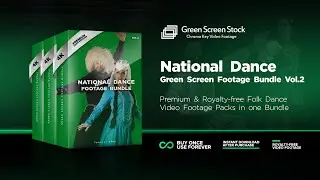 National Dance – Green Screen Footage Bundle Vol.2 #greenscreen #chromakey