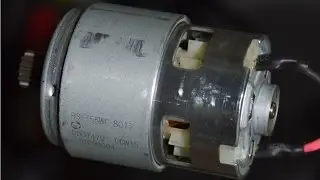 Замена двигателя в RCD 1802 Ryobi