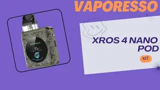 XROS 4 Nano de Vaporesso : Compact, Puissant et Élégant!