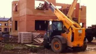 Аренда телескопического погрузчика jcb