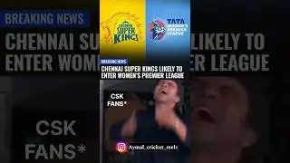 🚨BREAKING NEWS🚨 CSK TEAM IN WPL 2025😱💛🔥