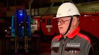На Уральской Стали получила распространение практика оснащения погрузчиков световой сигнализацией.