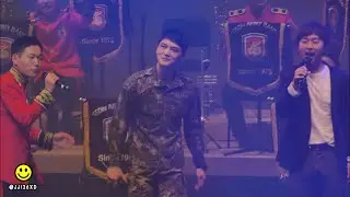160415 김재중 - 멘트+붉은 노을(광주 군악대 순회공연)