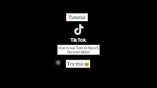 How to use text-to-speech on tiktok
