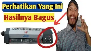 Cara Laminating Yang Benar || Usaha Foto Copy Dan Atk