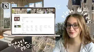 how i organize my money in Notion💸 | Notion template