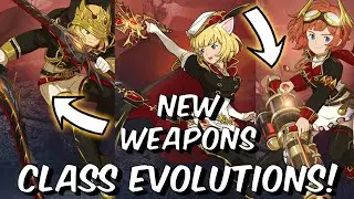 Class Evolutions ARE COMING IN THE FUTURE! - Class Awakening New Weapons - Ni No Kuni Cross Worlds