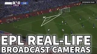 Real-life EPL team-specific Broadcast Cameras for PES 2017 | IMMERSIVE PLAY : PES 2025