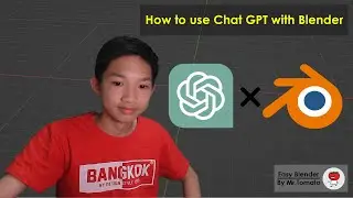 How to use ChatGPT with Blender