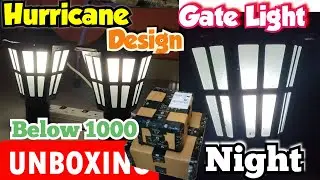 Garden Light Under 800 worth and Value for money | Hurricane Design Gate ligh | #gardenlights #harig