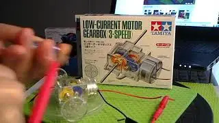 Tamiya 3speed Low Current Motor Gearbox strongest torque