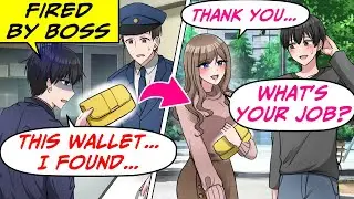 My Boss Cheated and Fired Me! I Delivered a Wallet and Later On a Rich Beauty... [RomCom Manga Dub]