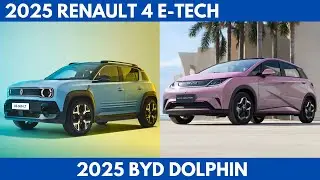 Which 2025 EV is the BEST Value Renault 4 E-Tech or BYD Dolphin?