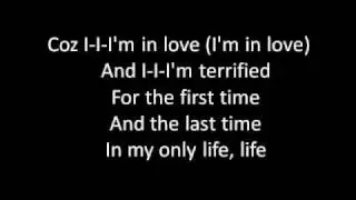 Terrified - Male version (with lyrics)
