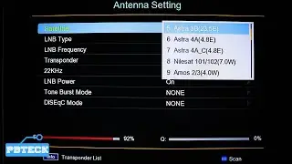 🔵 How To Scan SES 05 5.0E Channels On SuperBox Decoder | Pbteck