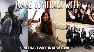 TWICE COMEBACK WEEK 💖 adventures in NYC | VLOG