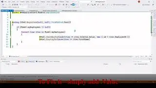 MVC - Checkbox - Fix Error CS0266 Cannot implicitly convert type 'bool' to 'bool'